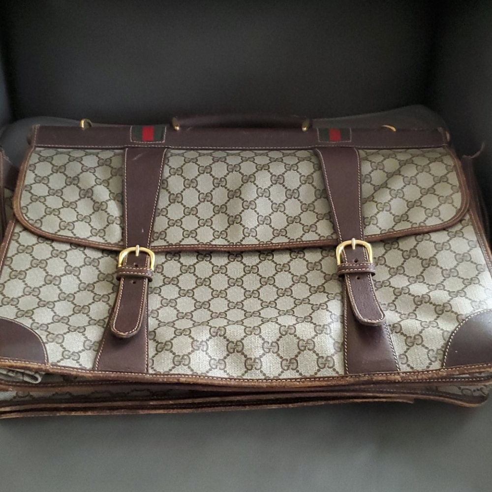 Gucci weekender travel bag
